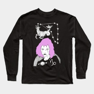 Capricorn by Allie Hartley Long Sleeve T-Shirt